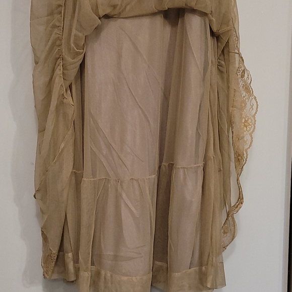 Free People Mesh Overlay Skirt (M) - Picture 5 of 7